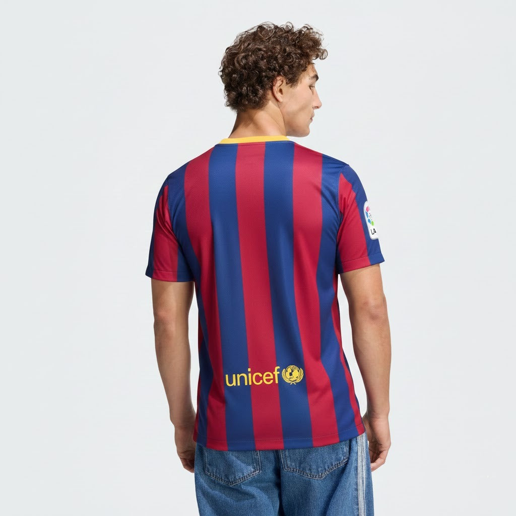 Camisola Retrô Barcelona 2013/14 I