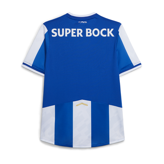 Conjunto Infantil primeiro equipamento azul/branco 2025/26 - LANÇAMENTO ( Dragões )