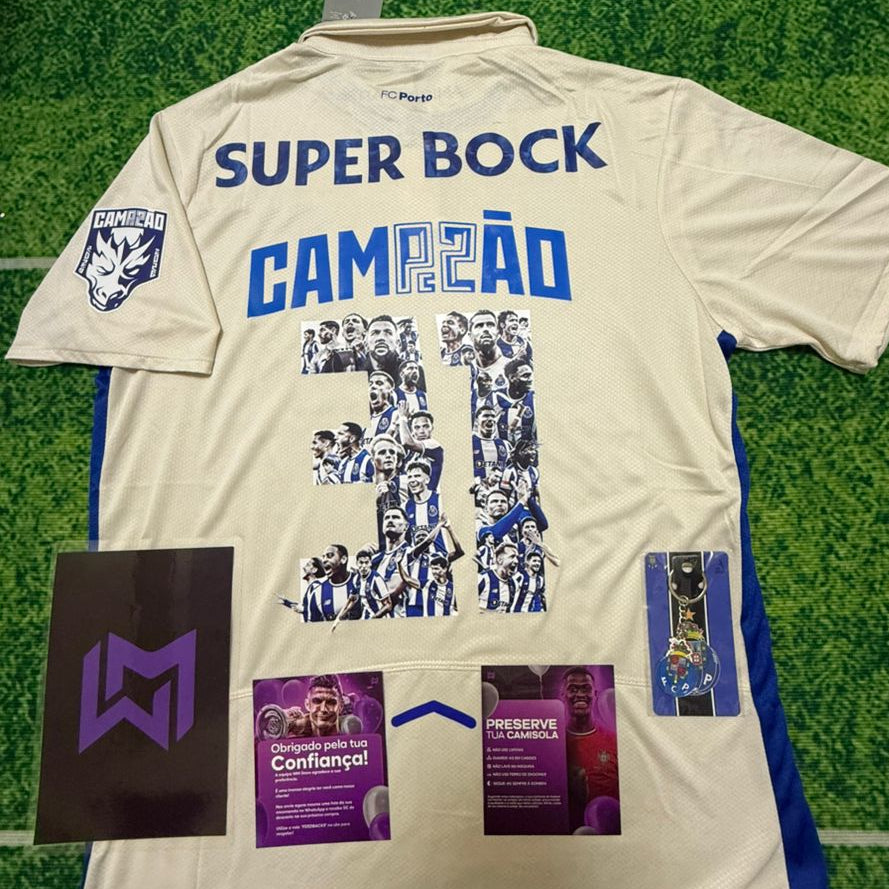 Camisola Tercerio Equipamento Campeão 31 - Dragões 25/26
