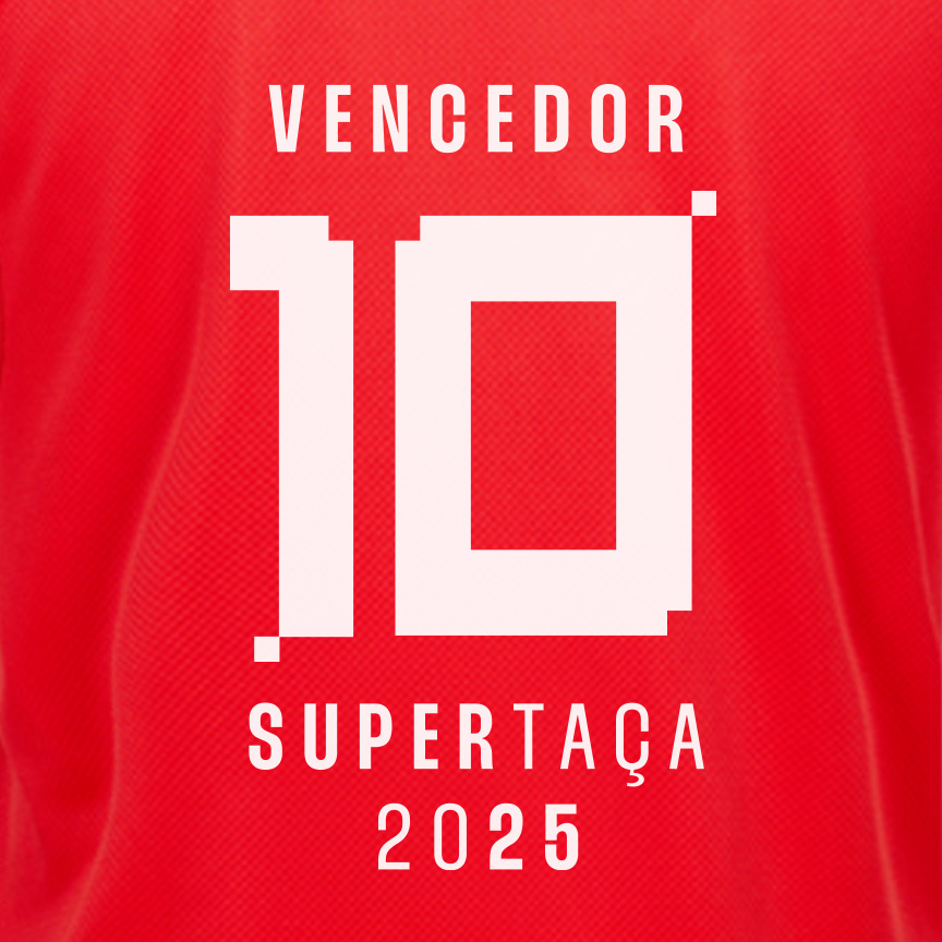 Camisola Benfica Principal - Vencedor Supertaça 2025
