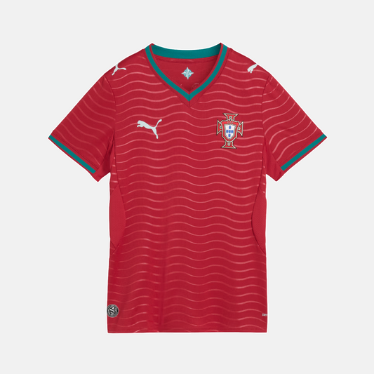 🏆 Conjunto infantil Seleção de Portugal principal COPA DO MUNDO 2026 - Vermelho 🏆