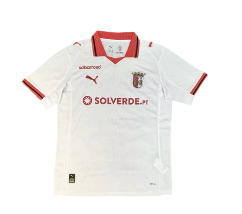 Camisola Braga branca alternativa 2025/26 - LANÇAMENTO