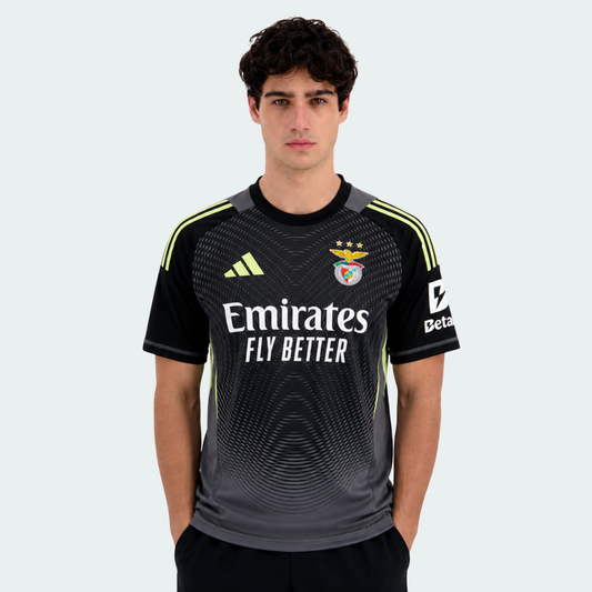Camisola Benfica Guarda Redes Preta - 2025/26