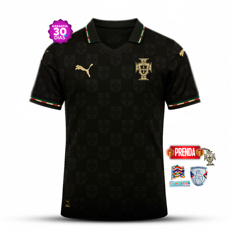 🔥 Edição Especial Pantera Negra – Camisola da Seleção de Portugal EUSÉBIO 2026/27! 🔥