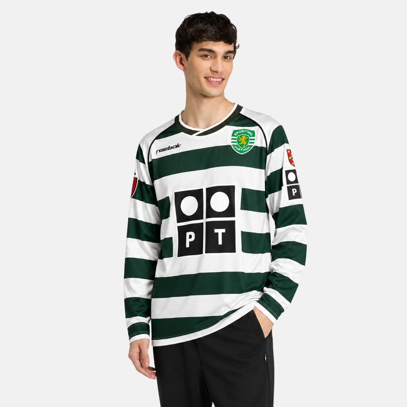 Camisola Manga Longa Retrô 2001/03 - Leões