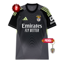 Camisola Benfica Guarda-Redes Preta 2025/26 - ÚLTIMAS UNIDADES! 🔥🦅