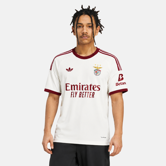 Camisola Benfica Alternativa Off White  - 2026