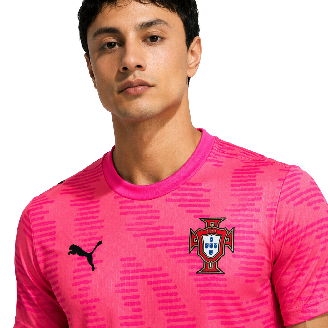 Camisola Portugal Pré Jogo Player Version - 2026