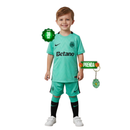 Conjunto infantil Sporting terceiro equipamento verde 2025/26 - LANÇAMENTO