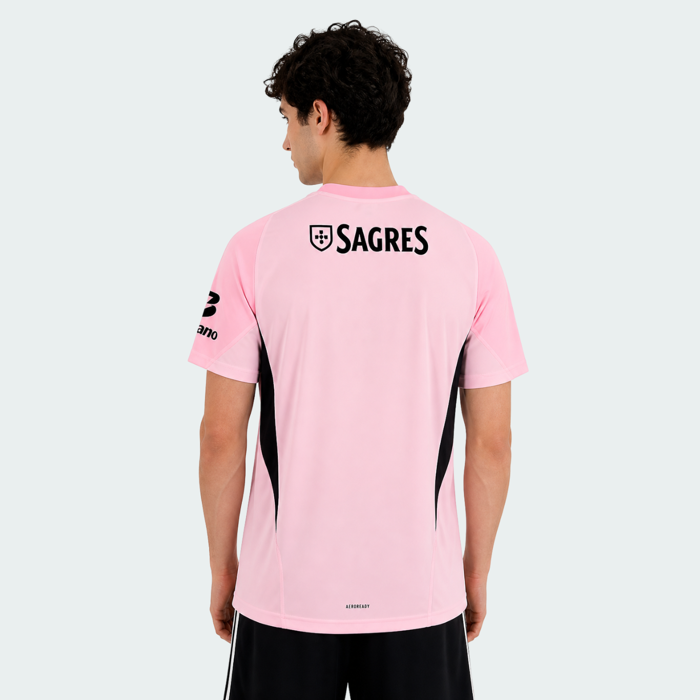 Camisola Benfica Guarda Redes Rosa - 2025/26