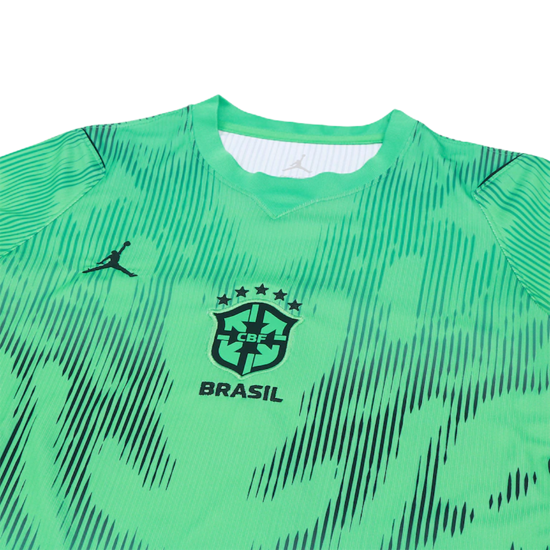Camisola Feminina Goleiro Seleção Brasil 2026 - Copa do Mundo