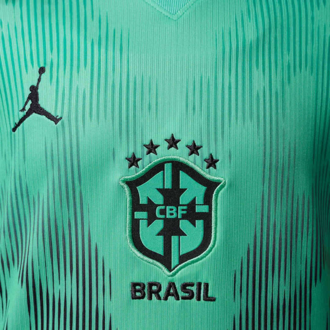 Camisola Infantil Goleiro Seleção Brasil 2026 - Copa do Mundo