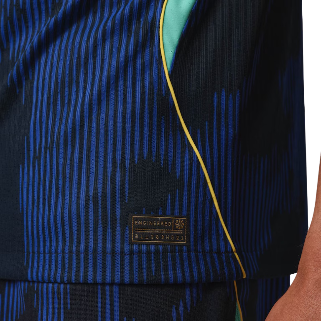 Camisola Brasil II Authentic Azul - Copa do Mundo 2026