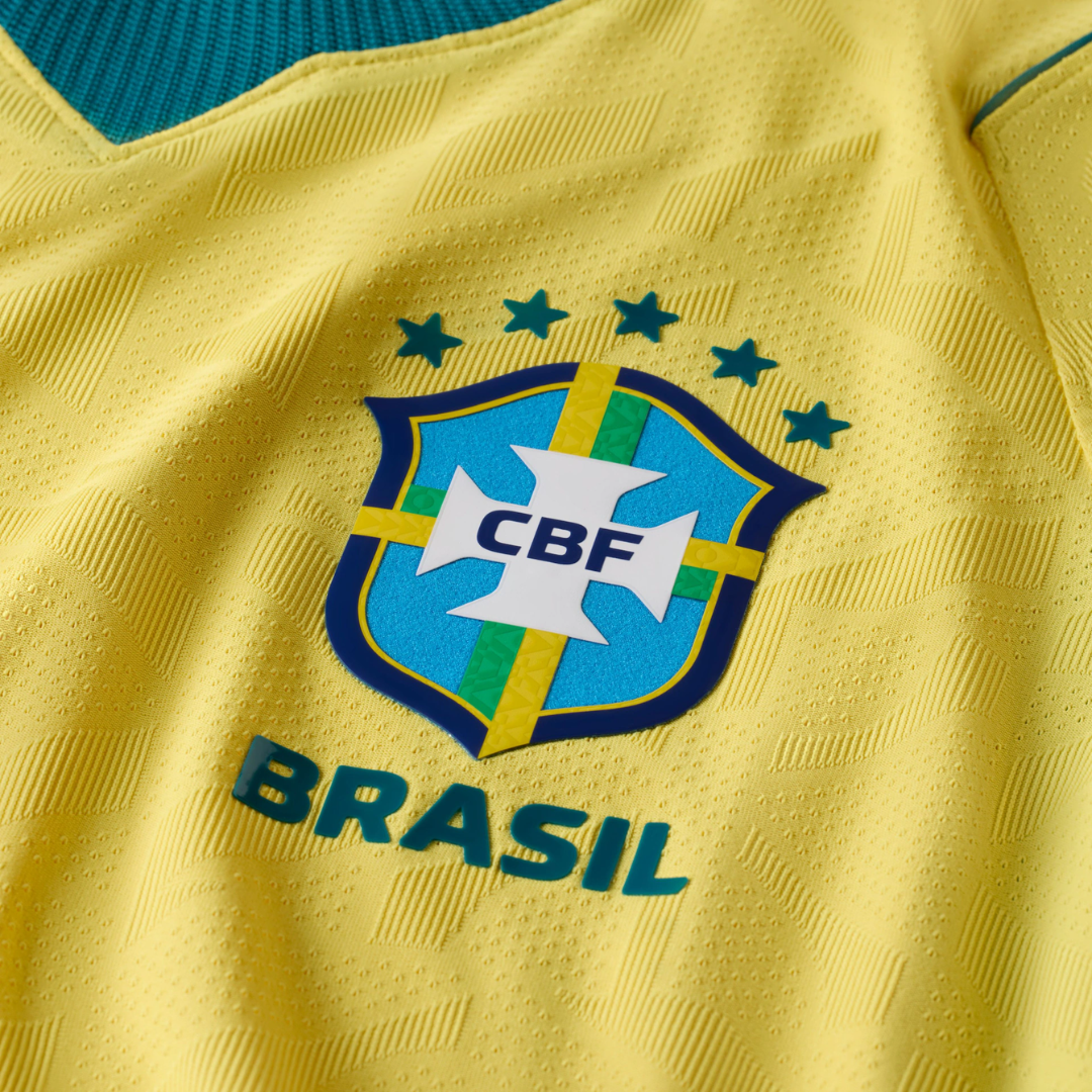 Camisola Brasil I Authentic Amarela - Copa do Mundo 2026