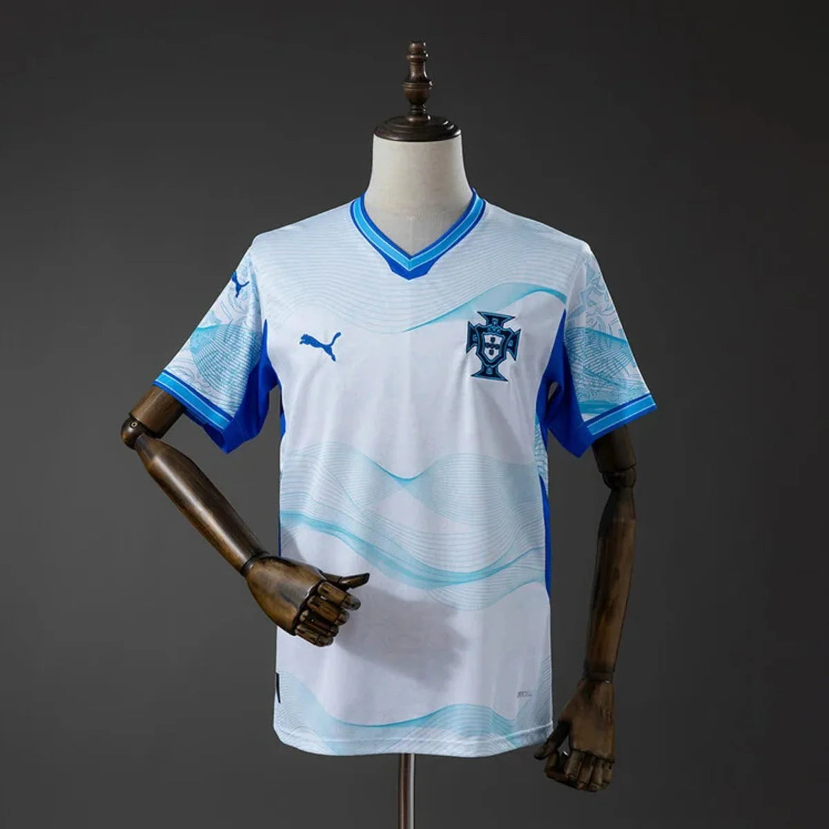 Camisola Edição Especial Azul e Branca Portugal - 2026