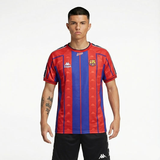 Camisola Retrô Barcelona 1997/98 I
