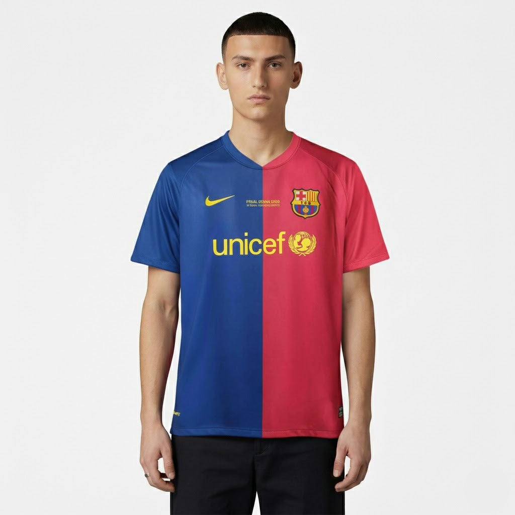 Camisola Retrô Barcelona 2008/09 I