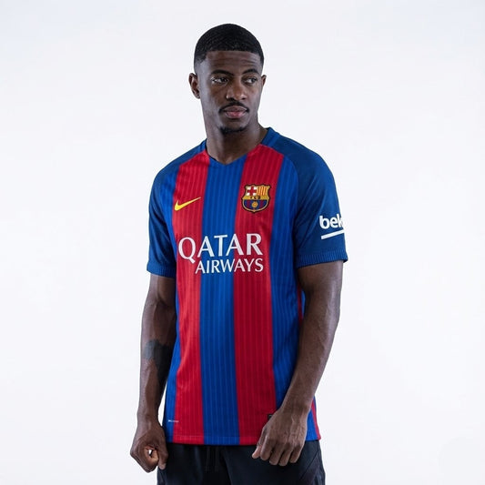 Camisola Retrô Barcelona 2016/17 I