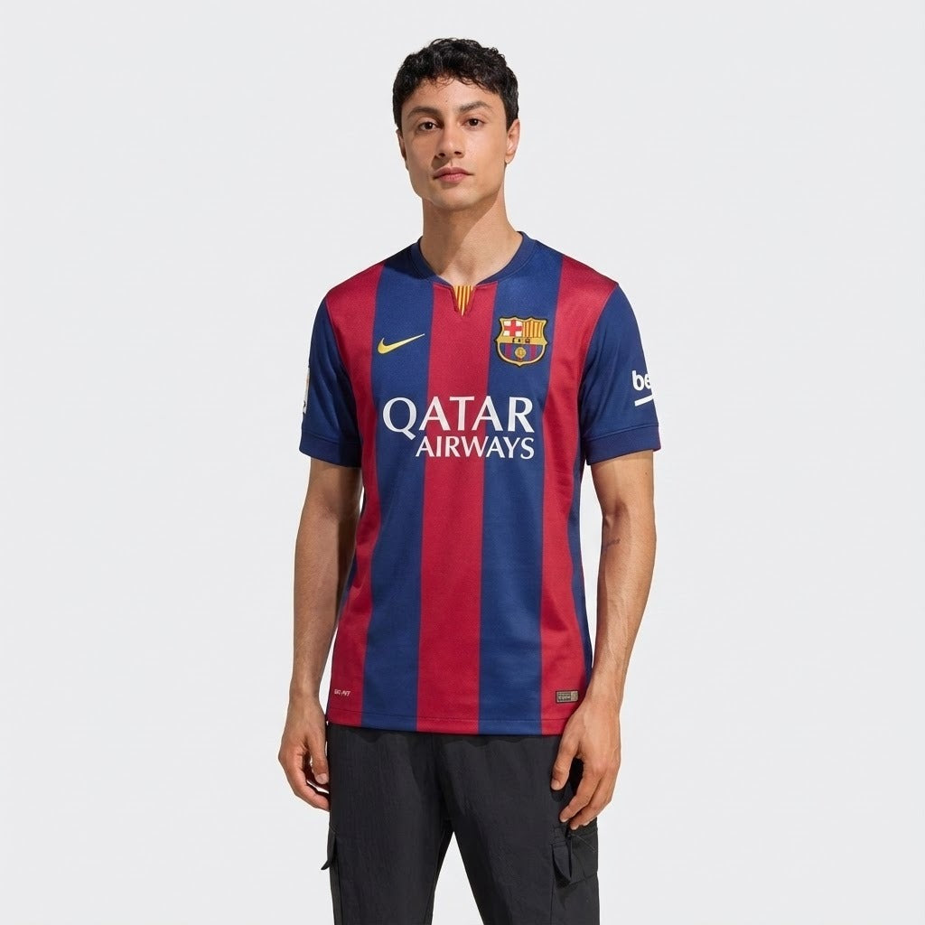 Camisola Retrô Barcelona 2014/15 I