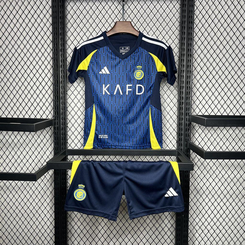 Conjunto infantil Al Nassr Alternativa 2024/25