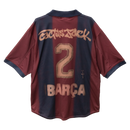 Camisola Barcelona Retro 2000/01 X CACTUS JACK 2024/25 - LANÇAMENTO! 🔥