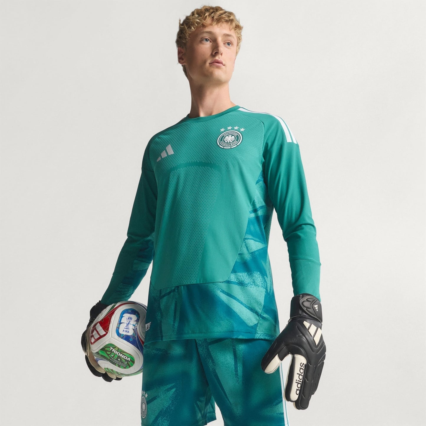 Camisola Goleiro Manga Longa Alemanha 2026/27 I Jogador - Copa do Mundo
