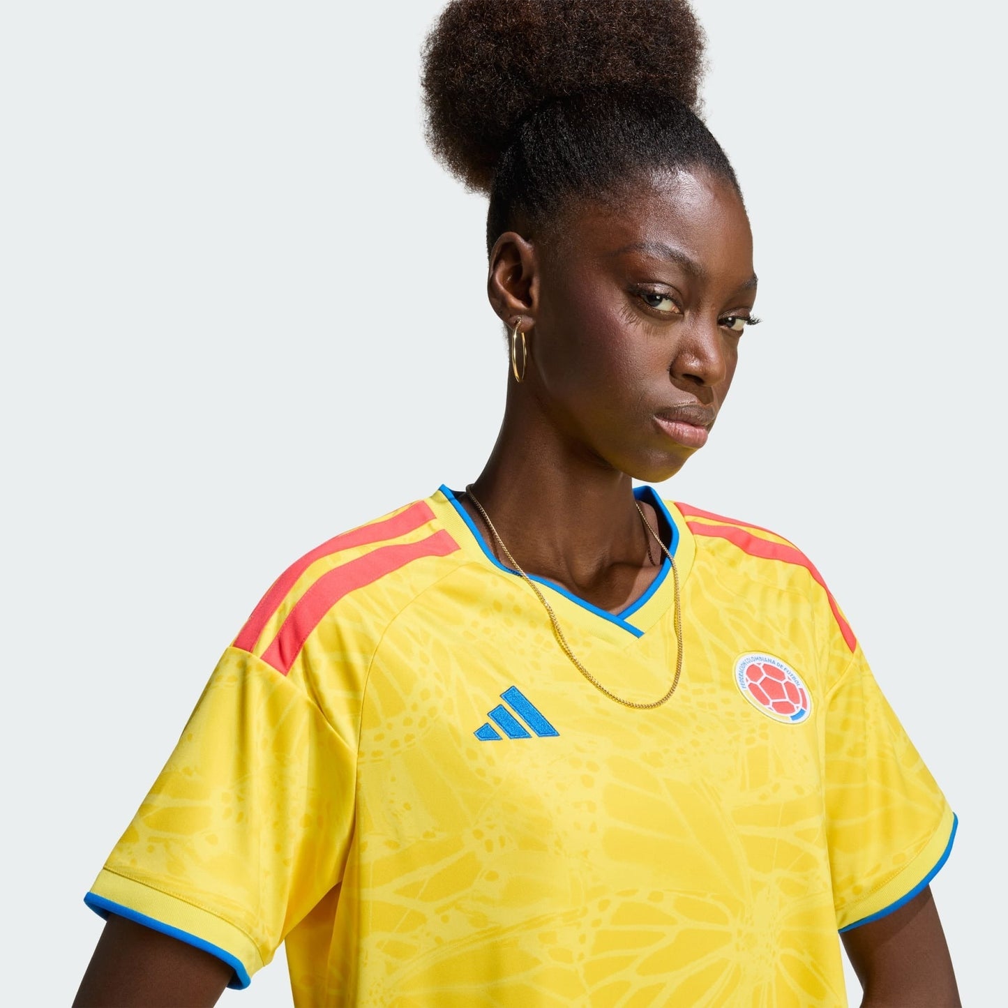 Camisola Feminina Colômbia 2026/27 - Copa do Mundo
