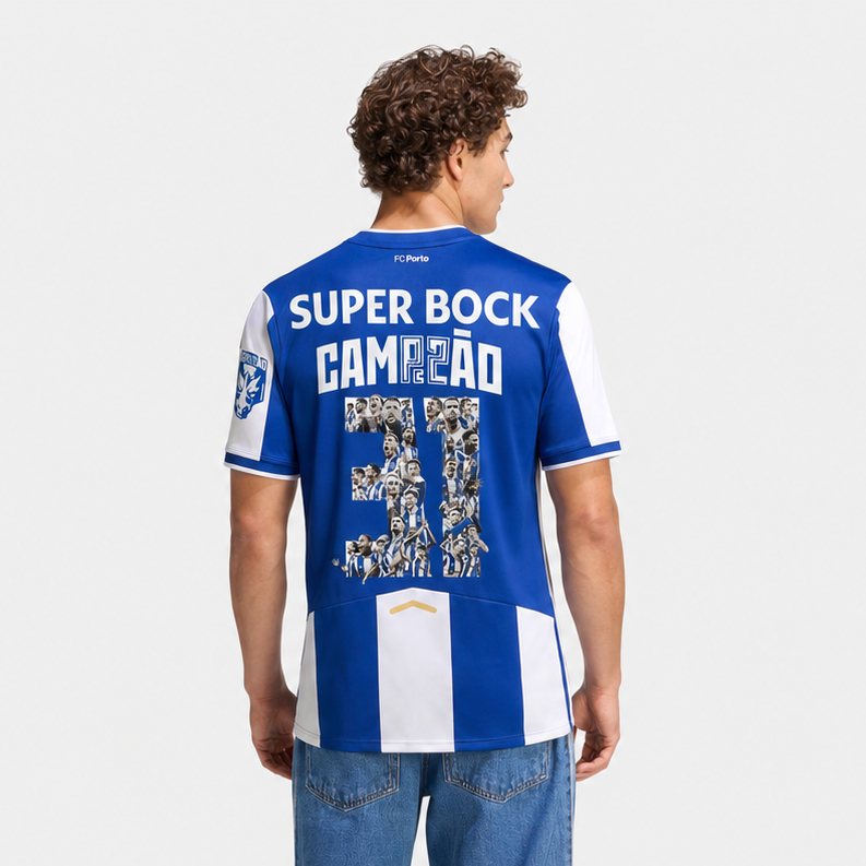 Camisola Principal Campeão 31 - Dragões 25/26