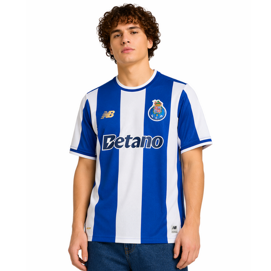 Camisola primeiro equipamento azul/branco 2025/26 - LANÇAMENTO ( Dragões )