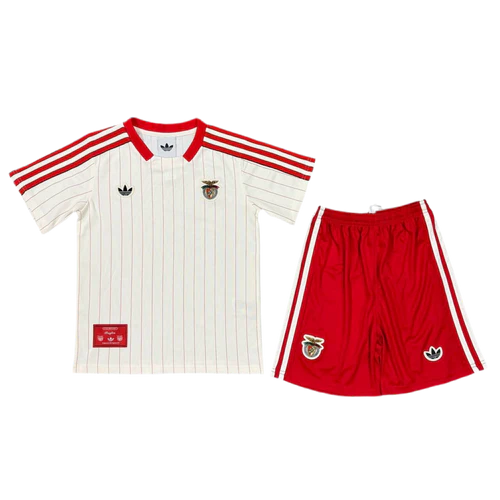 Conjunto infantil Benfica x Originals branca 2025/26 - LANÇAMENTO