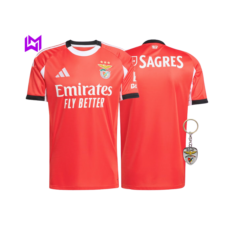 Camisola Benfica Principal 2025/26 - ÚLTIMAS UNIDADES! 🔥🦅