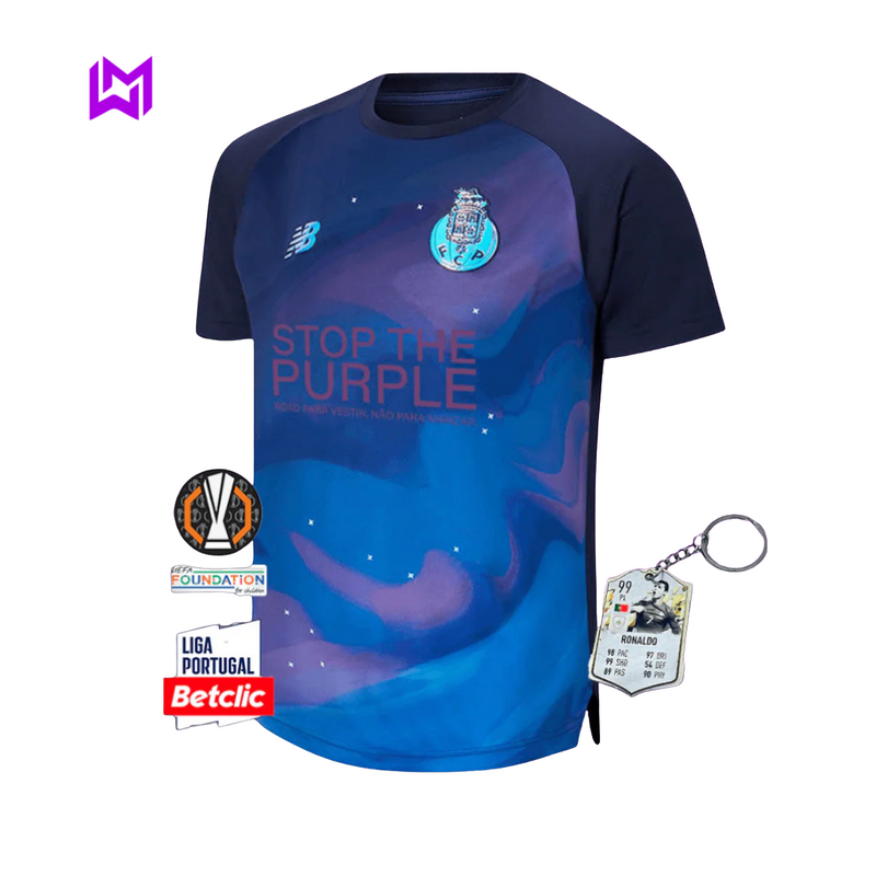 Camisola Porto Stop the Purple Apoio á APAV 2024/25 - ÚLTIMAS UNIDADES! 🔥🐉