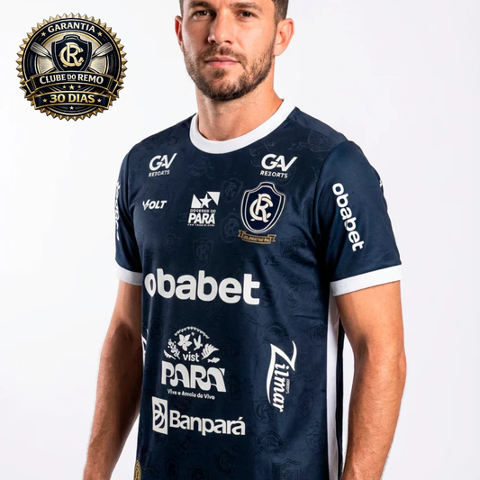 Camisa Clube do Remo Jogo 1 Com Patrocínio