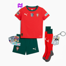 Conjunto Infantil Portugal Principal 2025/26 - LANÇAMENTO! 🔥🇵🇹