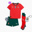 Conjunto Infantil Portugal Principal 2025/26 - LANÇAMENTO! 🔥🇵🇹
