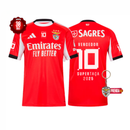 Camisola Benfica Principal Vencedor Supertaça 2025 - MODELO EXCLUSIVO! 🔥🦅