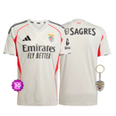 Camisola Benfica Alternativa Bege 2025/26 - ÚLTIMAS UNIDADES! 🔥🦅