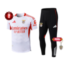 Conjunto benfica calça e camisola branca 2025/26 - LANÇAMENTO