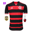 Camisa Flamengo I 2024-25 - Vermelho e Preto