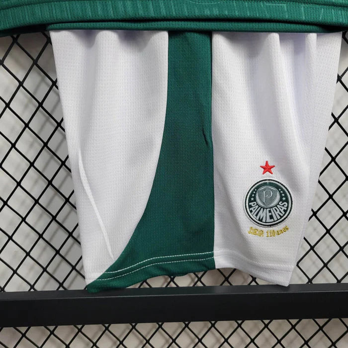 Conjunto Infantil Palmeiras verde 2024/25- Home