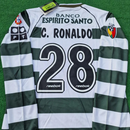 Manga comprida da camisola Sporting 2001/03

