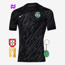 Camisola Sporting Guarda-Redes Preta 2024/25 - ÚLTIMAS UNIDADES! 🔥💚