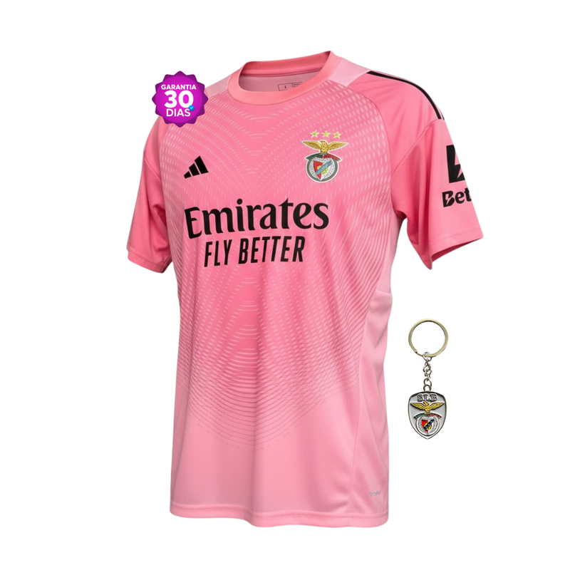 Camisola Benfica Guarda Redes Rosa 2025/26 - LANÇAMENTO 💗🔥