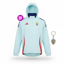 Casaco azul/vermelho 2025/26 fecho completo Benfica