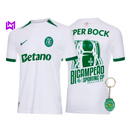 Camisola Sporting Alternativa BICAMPEÃO 2024/25 - MODELO EXCLUSIVO! 🦁🏆