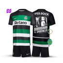 Conjunto Infantil Sporting Principal DOBRADINHA 2024/25 - MODELO EXCLUSIVO! 🦁🏆🏆