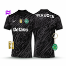 Camisola Sporting Guarda-Redes Preta 2025/26 - ÚLTIMAS UNIDADES! 🔥💚