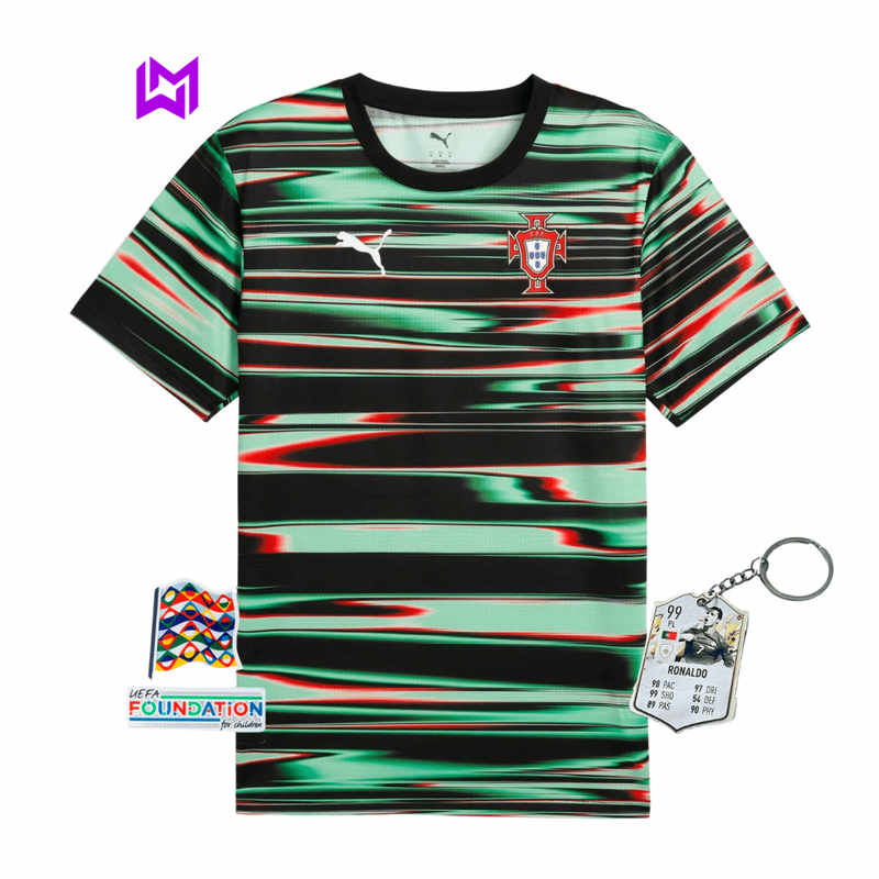 Camisola Portugal Aquecimento 2025/26 - LANÇAMENTO! 🔥🇵🇹