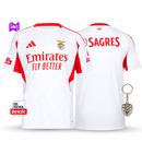 Camisola Benfica Alternativa Branca 2025/26 - ÚLTIMAS UNIDADES! 🔥🦅