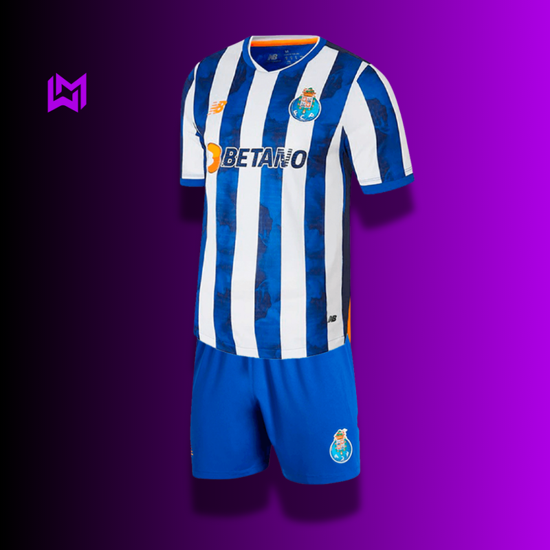 Conjunto Infantil Porto Principal 2024/25 - ÚLTIMAS UNIDADES! 🔥🐉